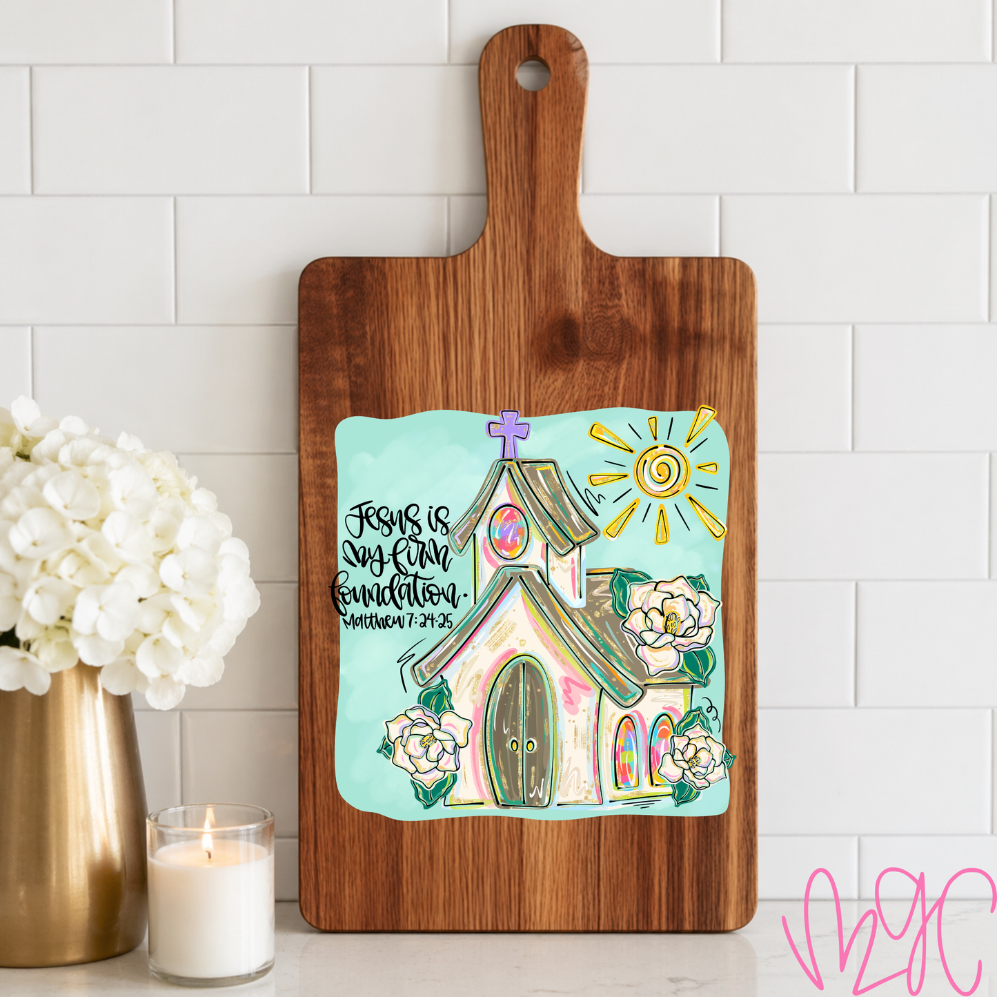 Firm Foundation Cutting Board