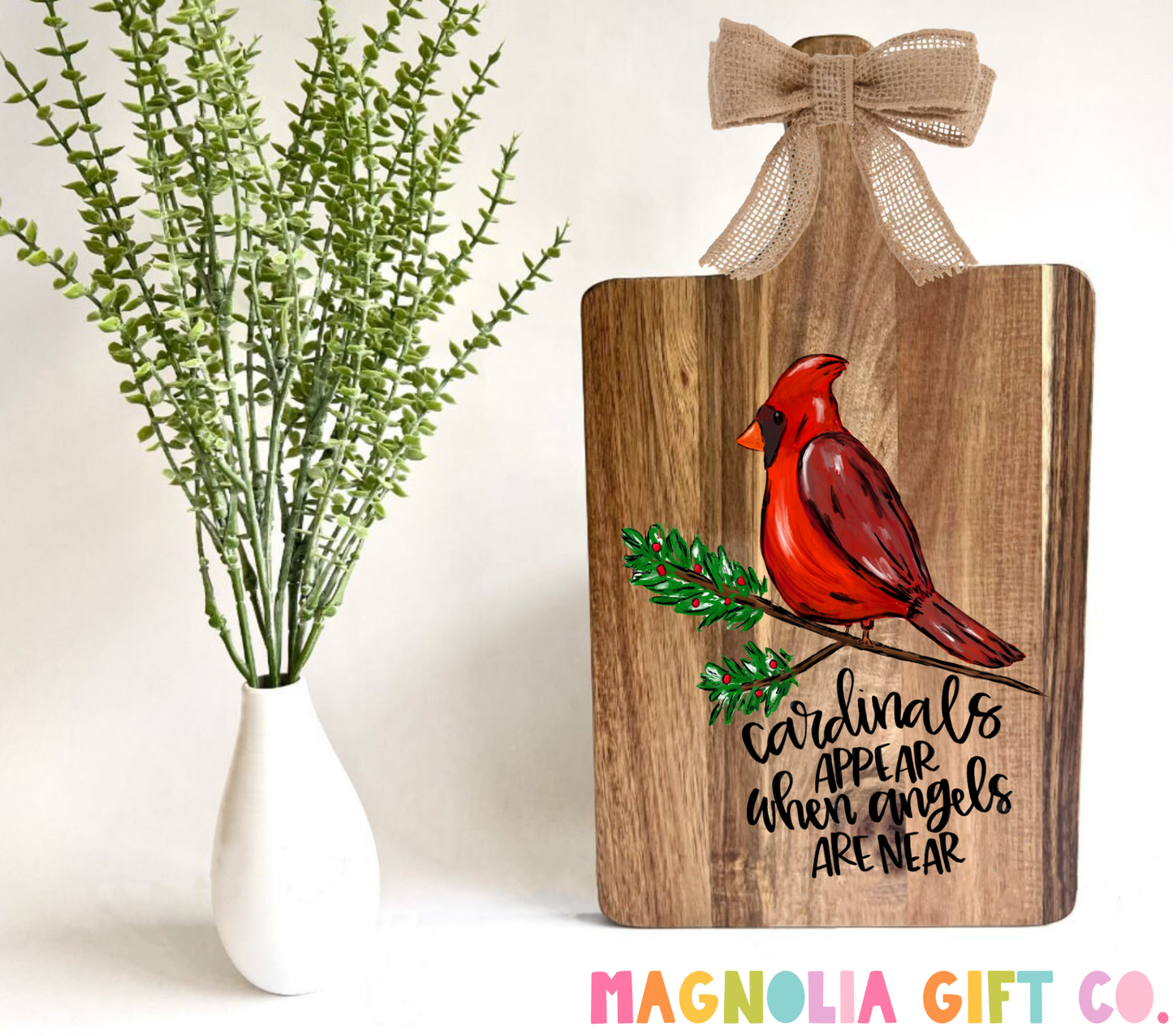 Cardinals Appear Cutting Board