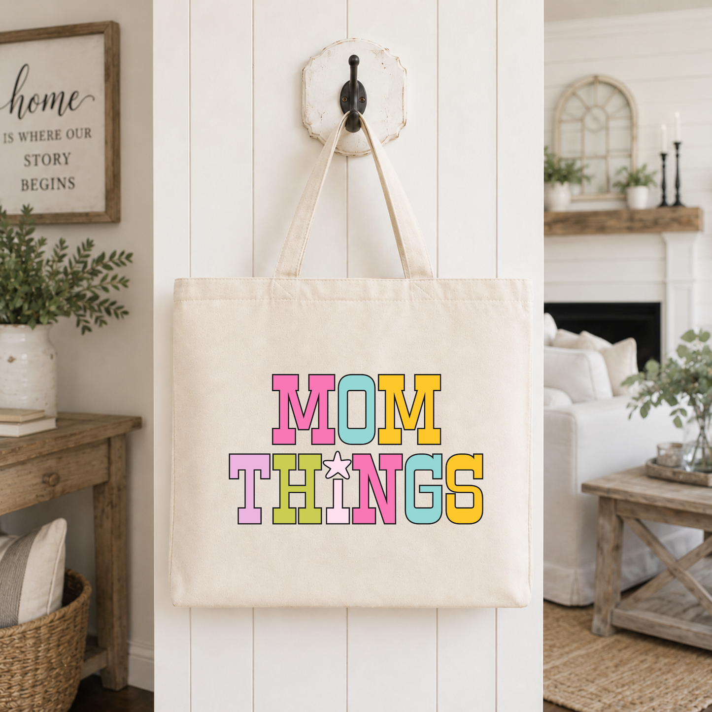 Mom Things Tote Bag