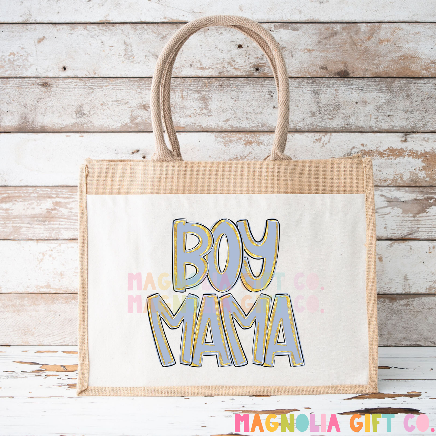 Boy Mama Tote Bag