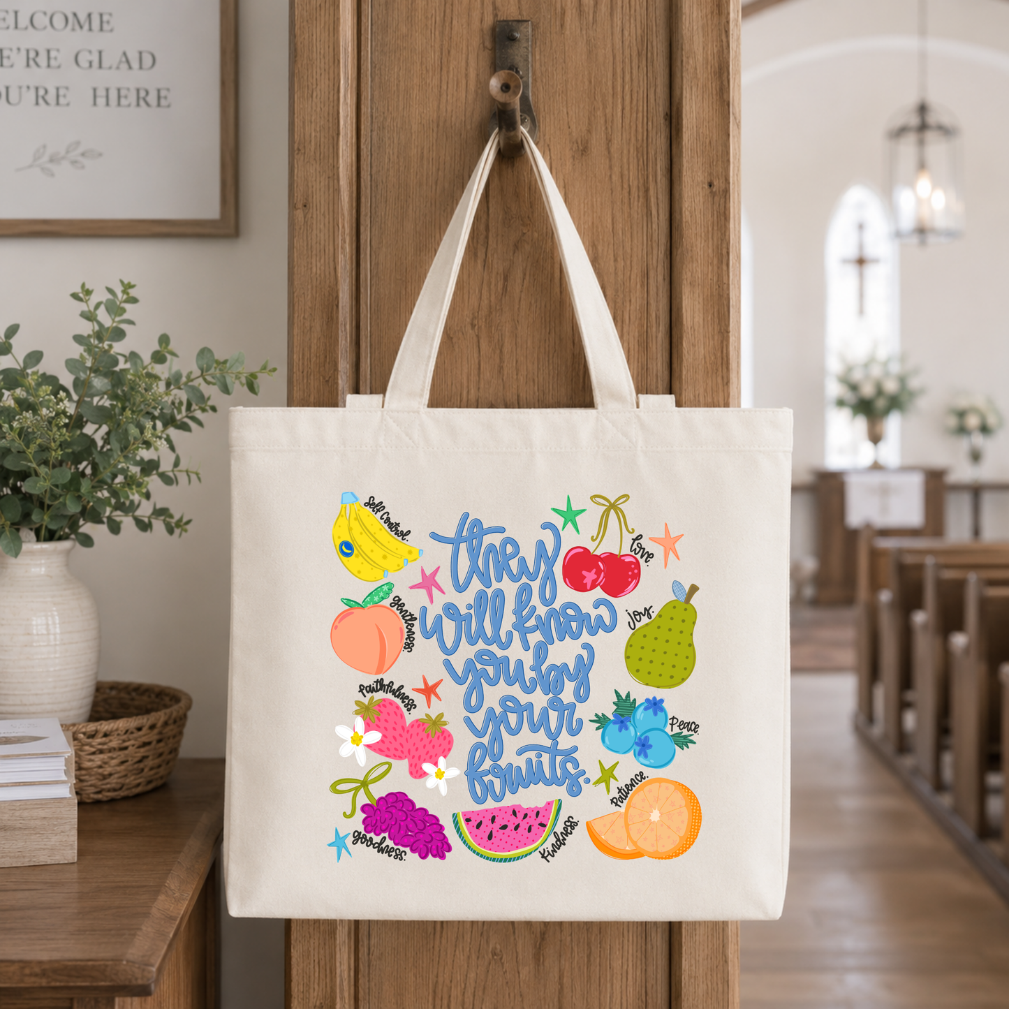 Fruits Of The Spirit Tote Bag