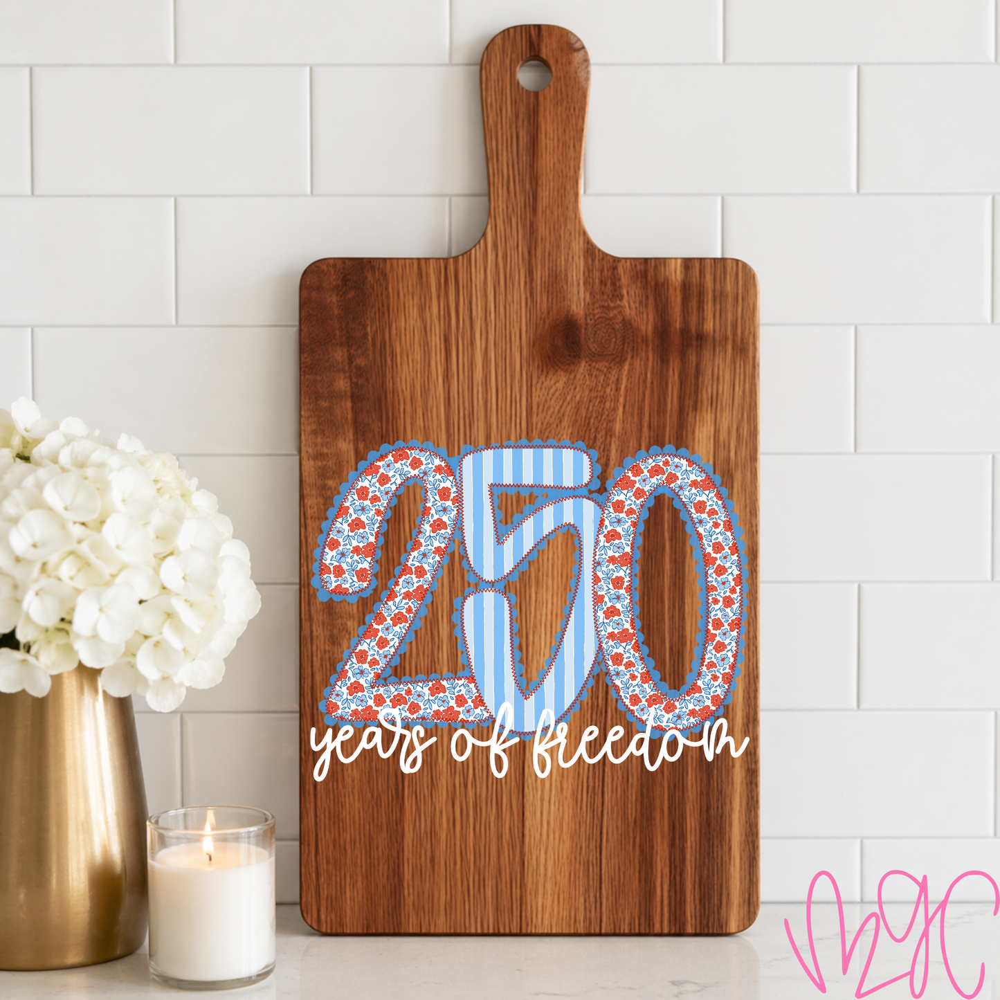 250 Years Of Freedom Cutting Board
