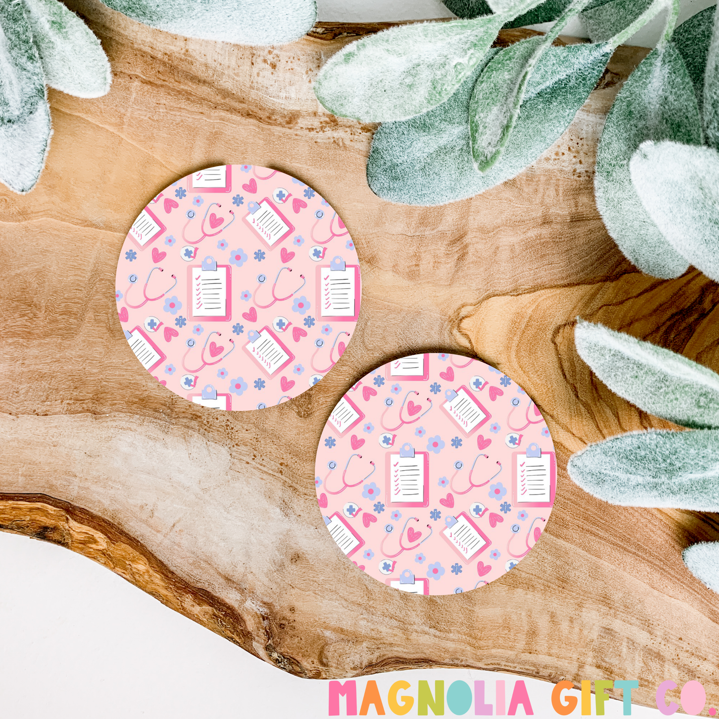 Nurse Things Car Coasters