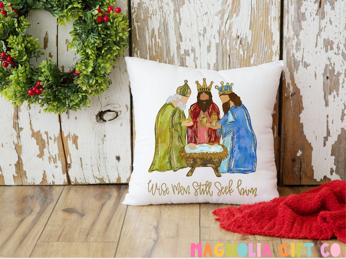 Wise Men Still Seek Him Throw Pillow