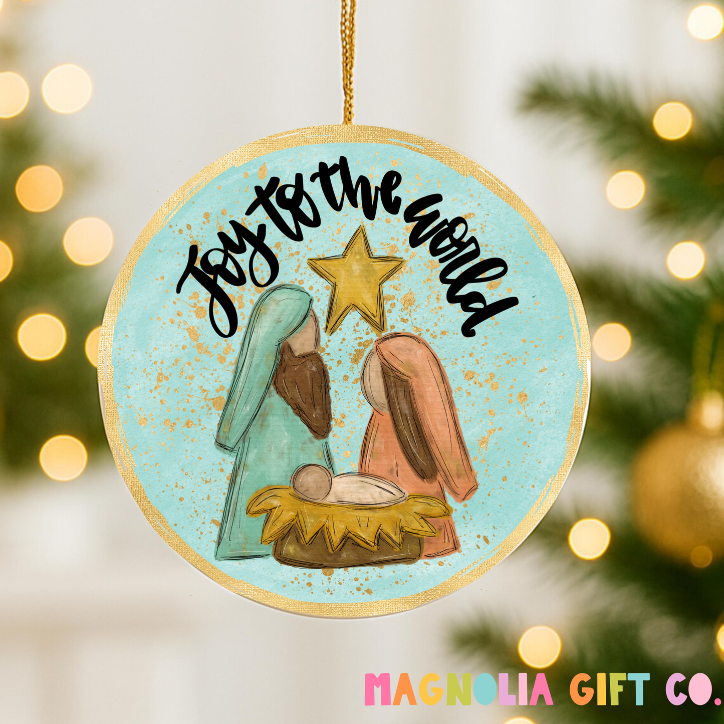 Joy To The World Ornament