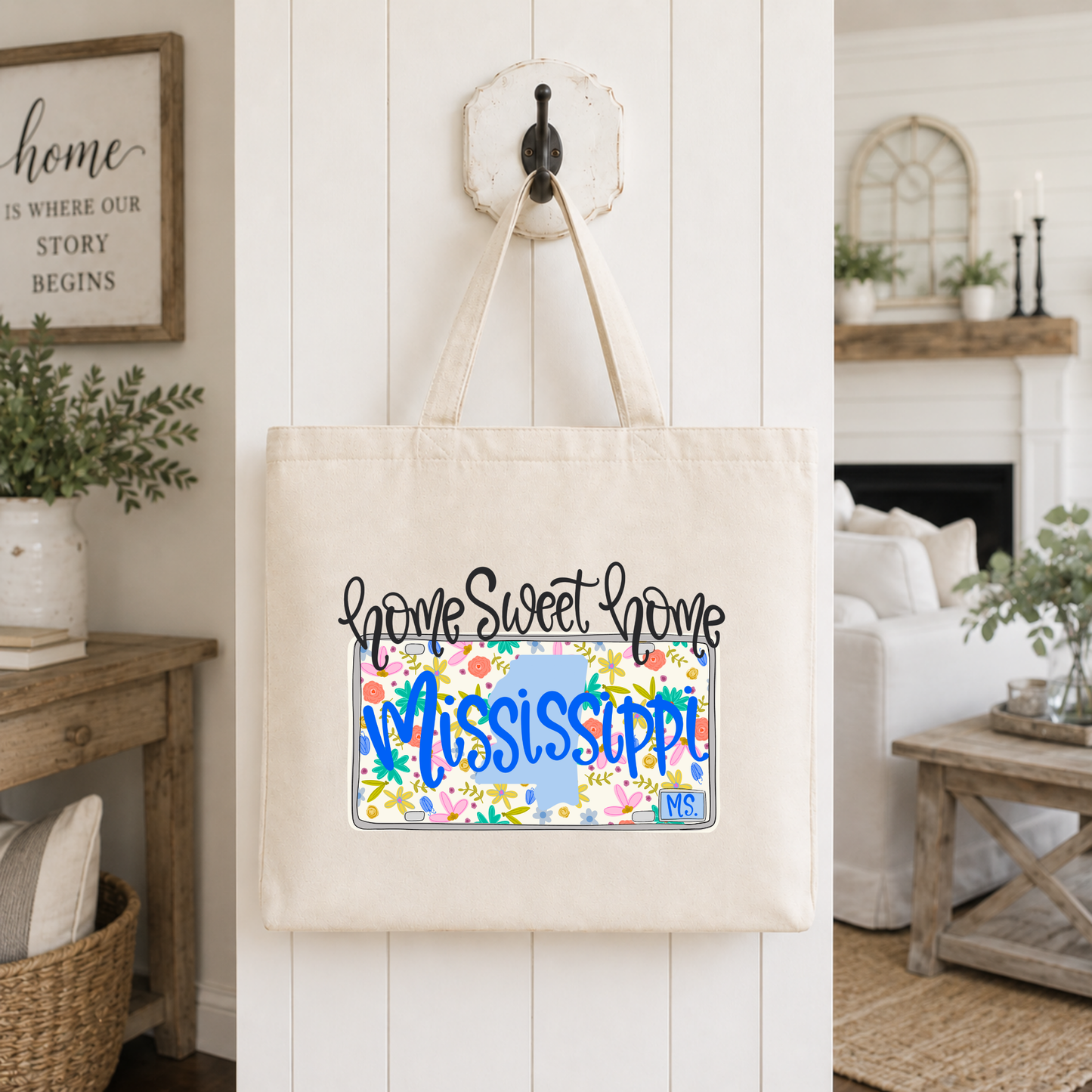 Home Sweet Home-MS Tote Bag