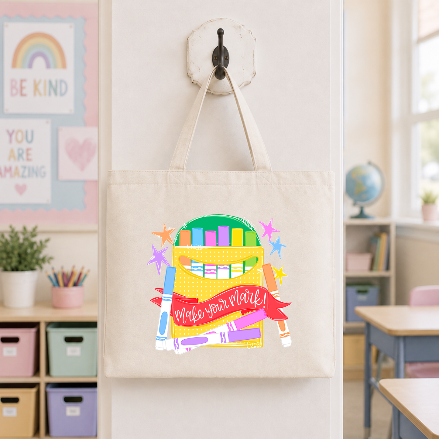 Make Your Mark Box Tote Bag