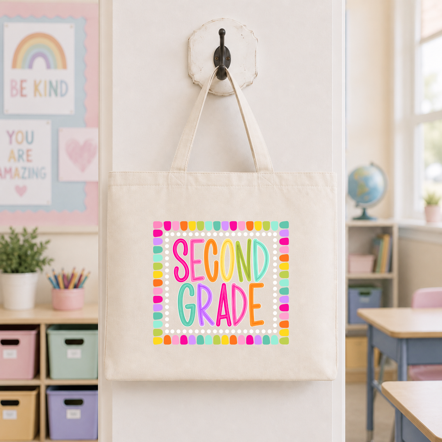 Color Pop-Custom Grade Tote Bag