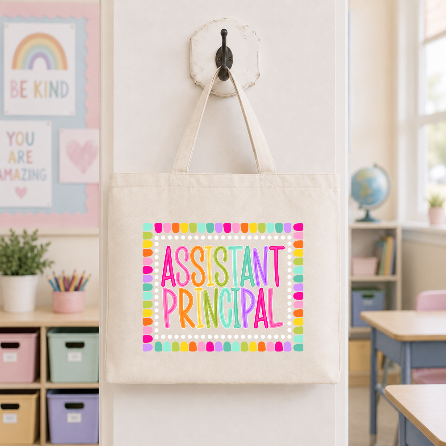Color Pop-Assistant Principal Tote Bag