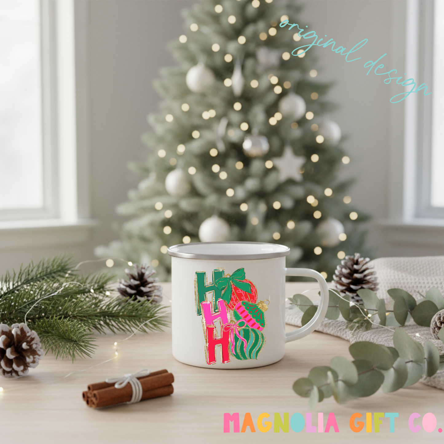 Ho Ho Ho Ornament Coffee Mug