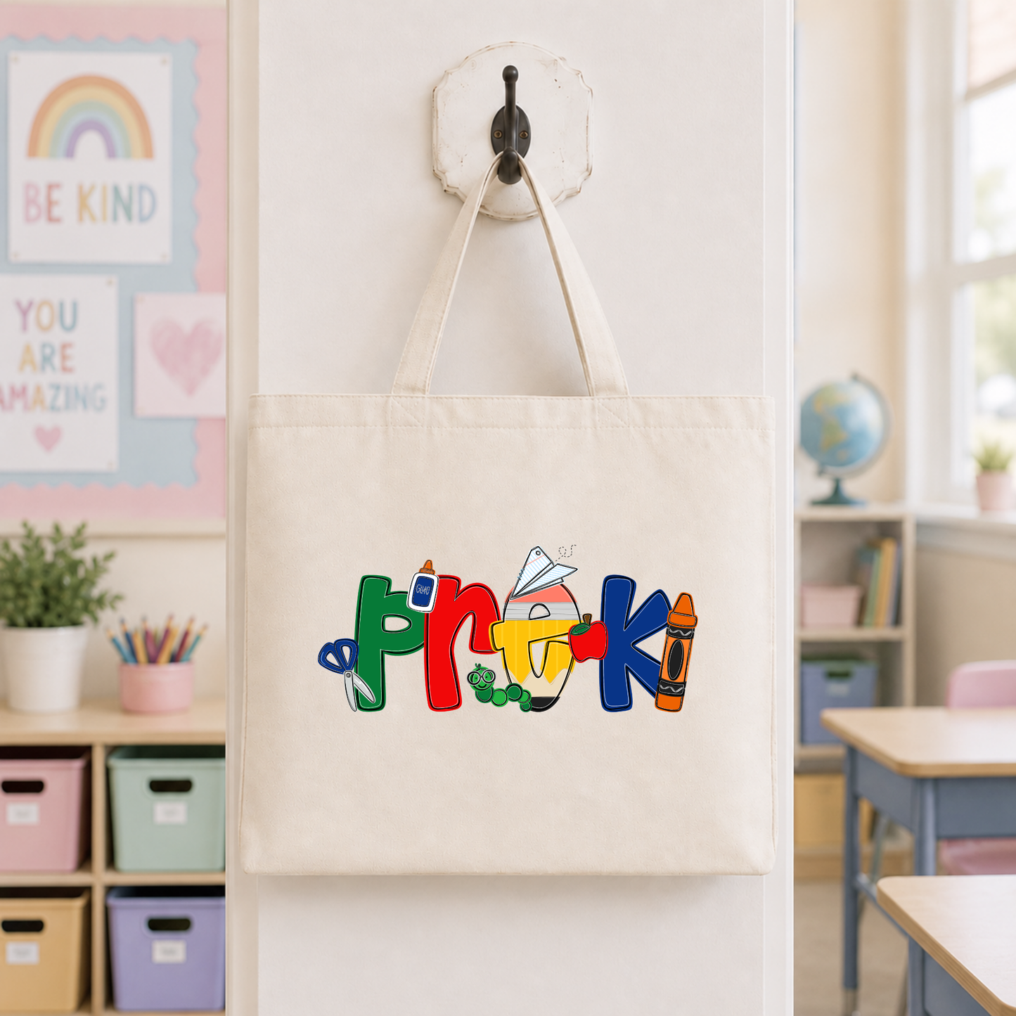 Primary Custom Grade Tote Bag