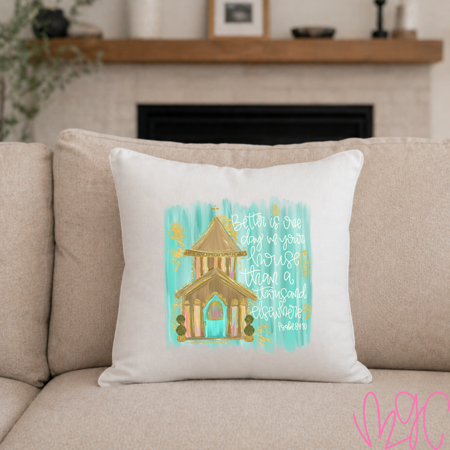 In Your House Throw Pillow
