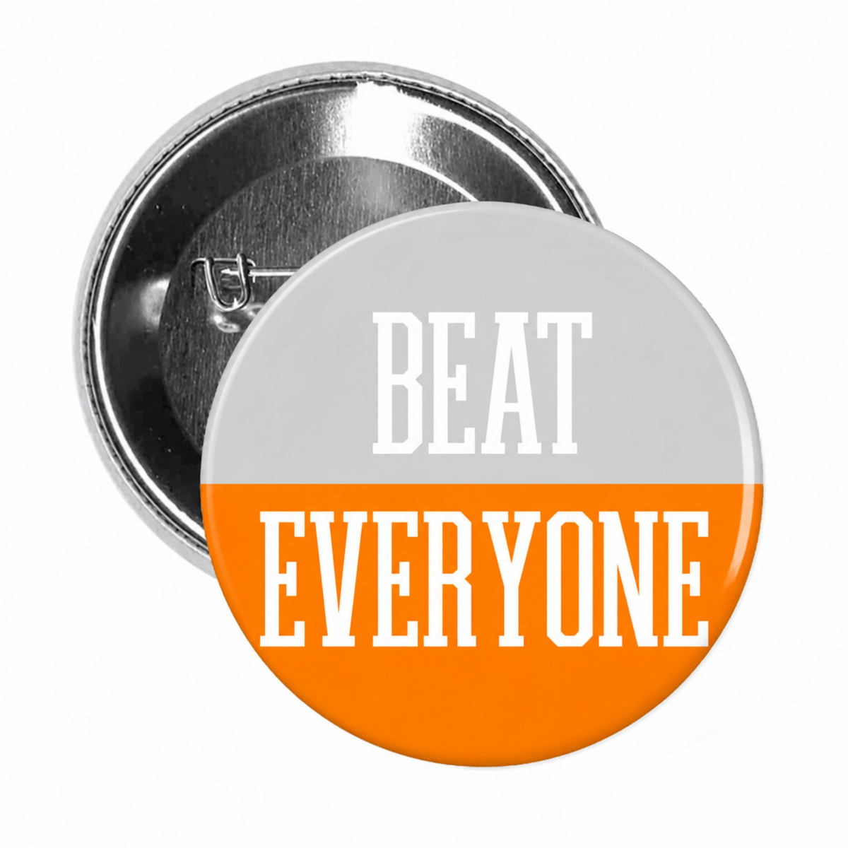 Beat Everyone (Orange+Grey)