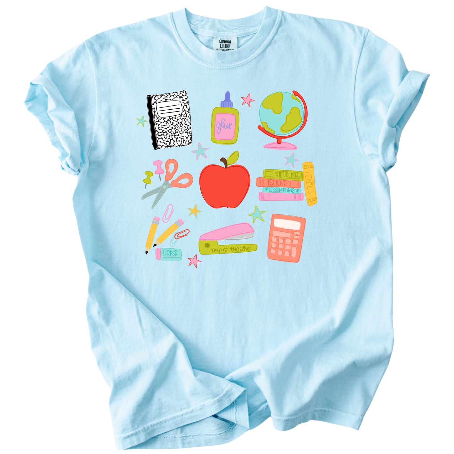 School Clip Art Tee