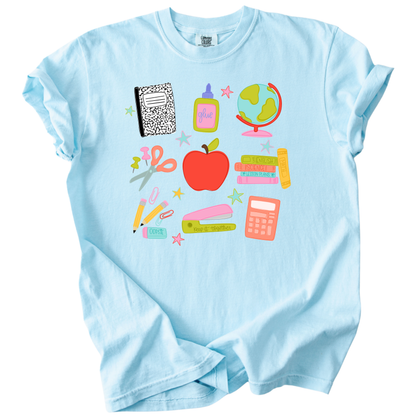 School Clip Art Tee