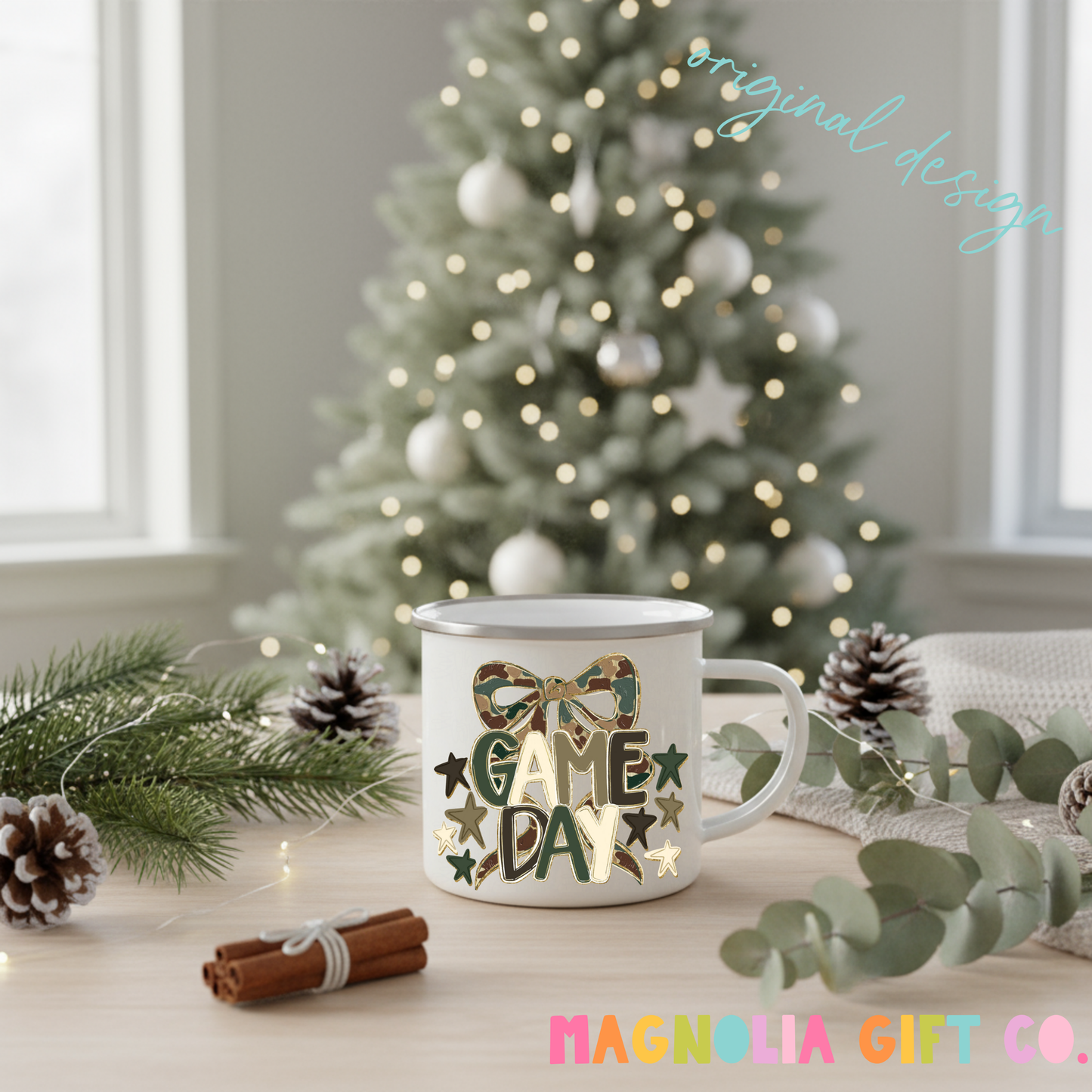 Camo Game Day Coffee Mug