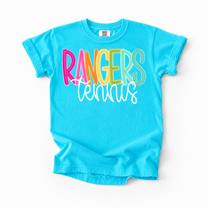 Color Pop-Rangers Tennis Tee