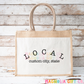 Local City + State Tote Bag