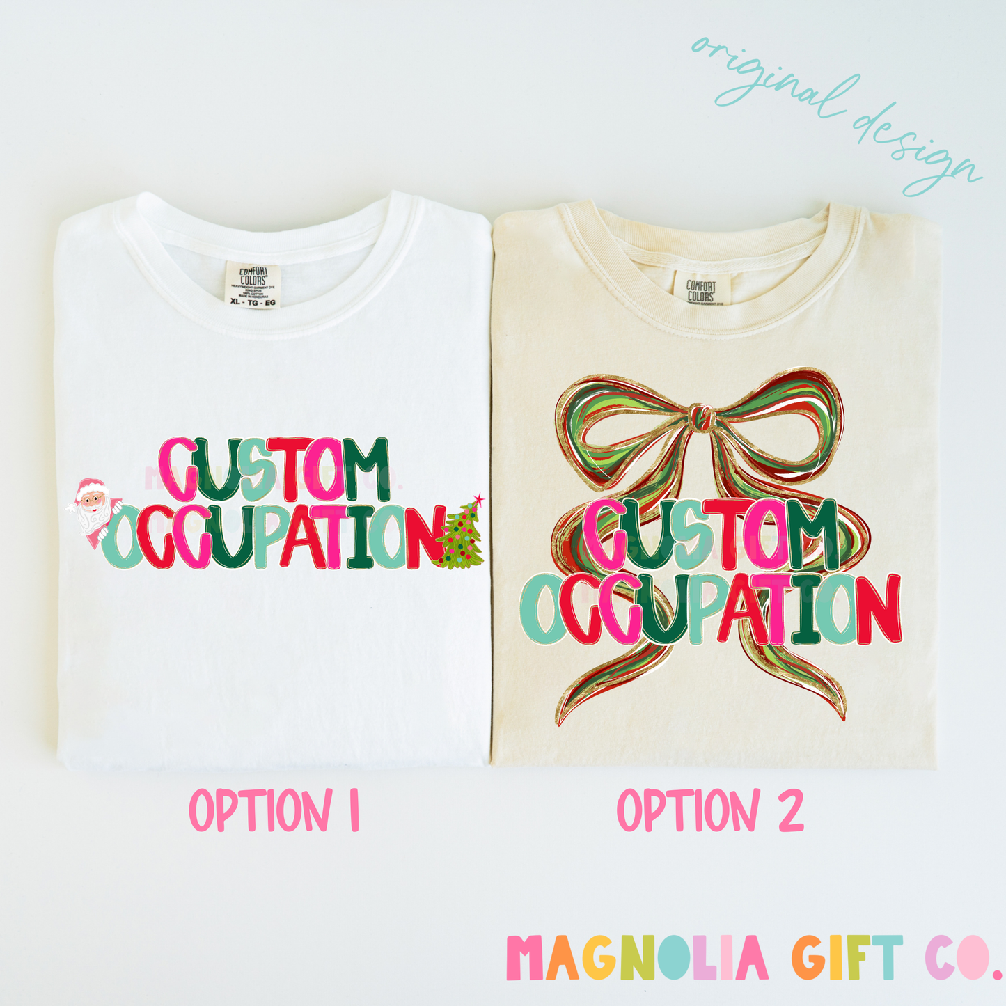 Preppy Christmas Occupation Tee