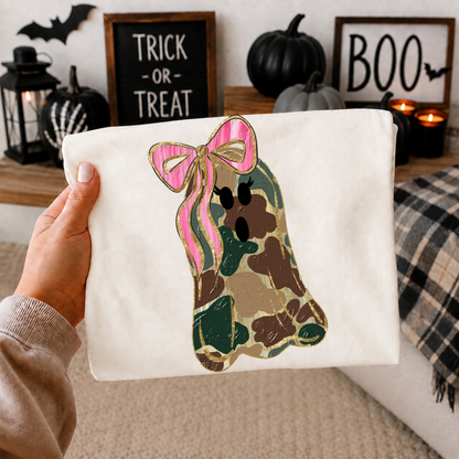 Camo Girl Ghost Tee