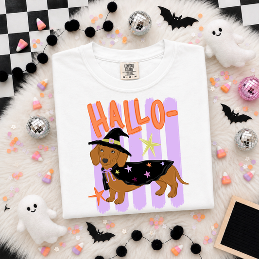 Striped Hallo-weenie Tee