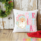Christmas Santa Throw Pillow
