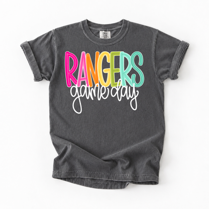 Color Pop-Rangers Game Day Tee