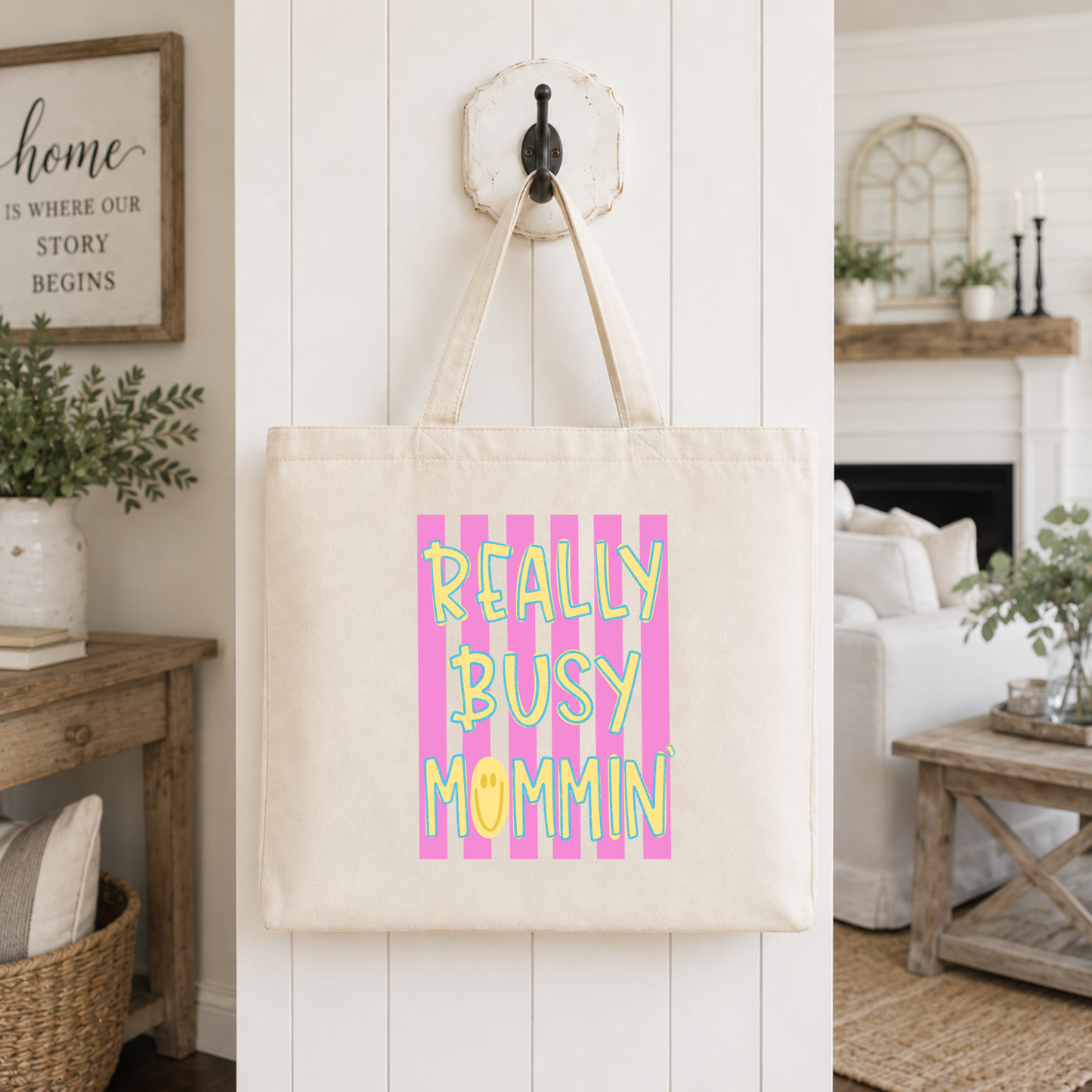 Really Busy Mommin' Tote Bag