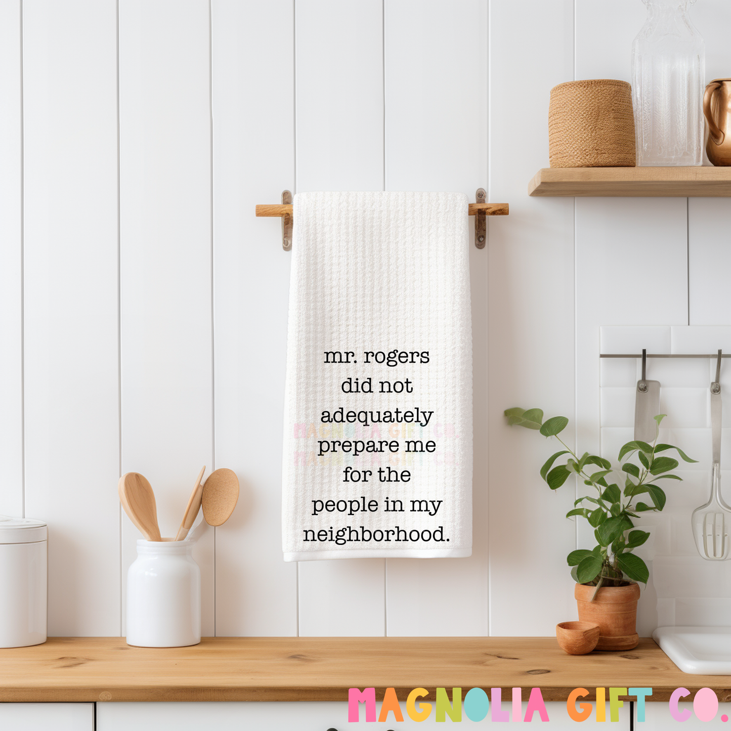 Mr. Rogers Tea Towel