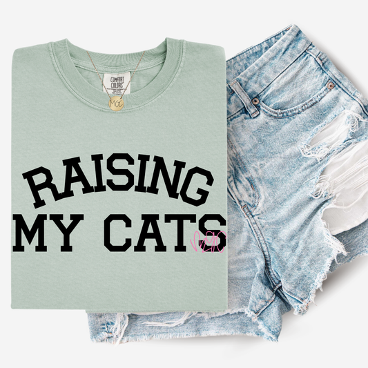 Raising My Cats Tee
