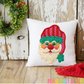 Santa Yarn Throw Pillow
