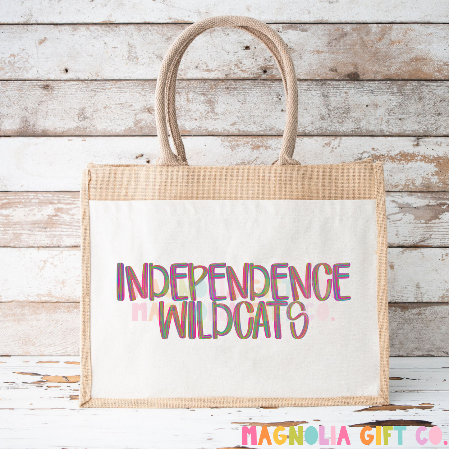 Brushed School + Mascot Tote Bag