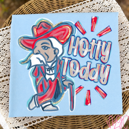Painted Hotty Toddy Tee