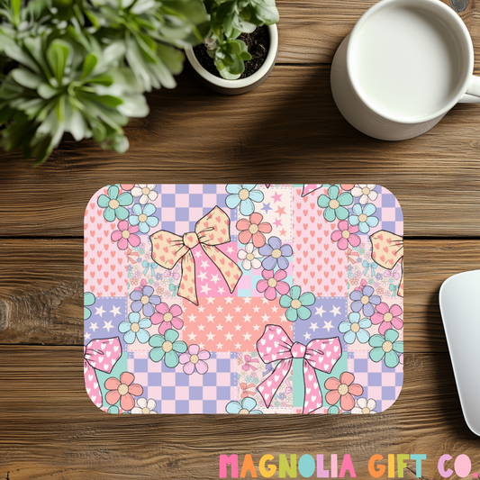 Patches Pattern Mousepad