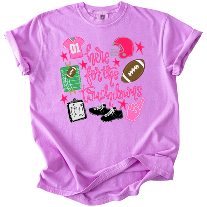 Touchdown-Pink Tee
