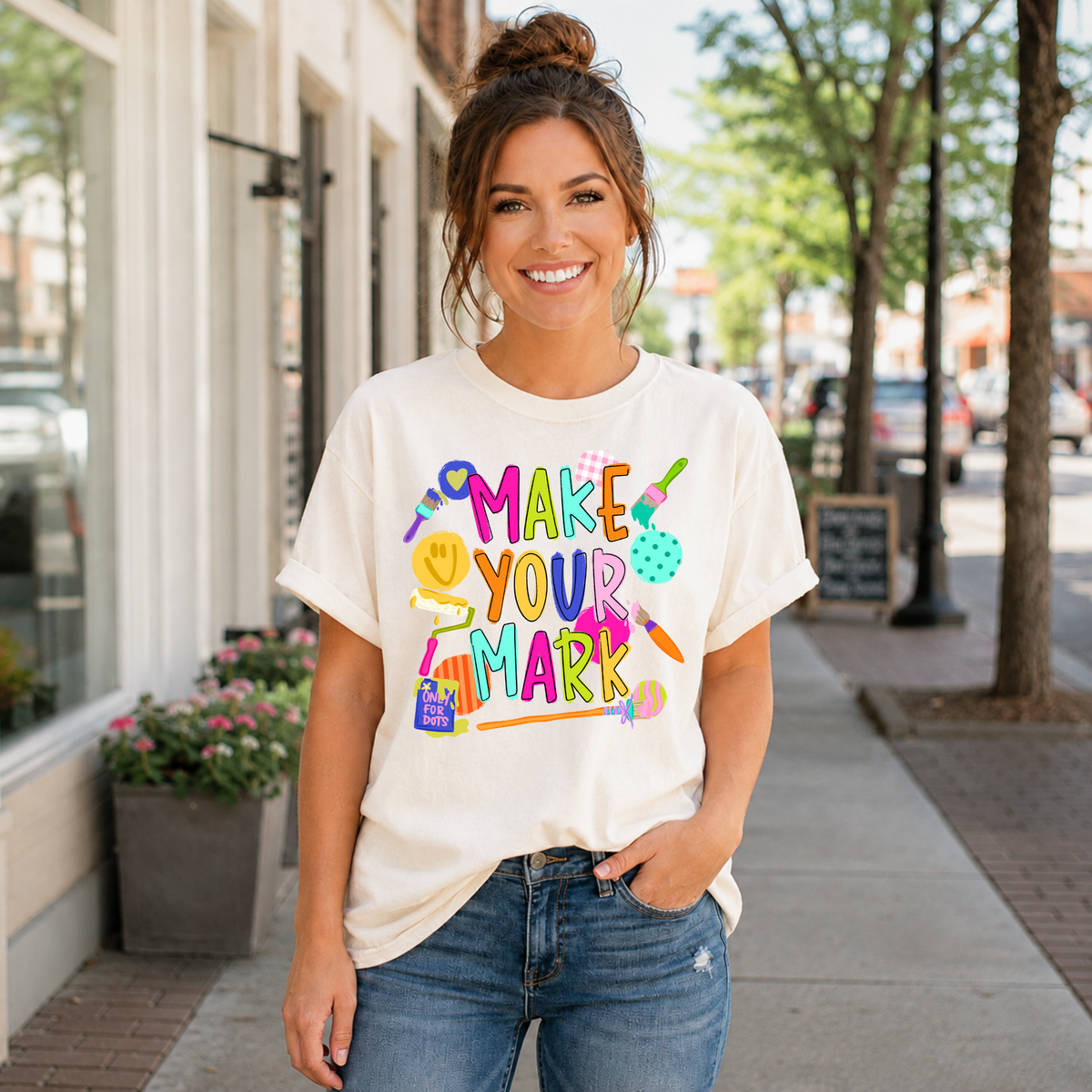 Make Your Mark Dot Tee