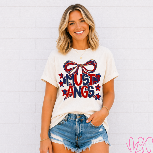 Preppy Mustangs Tee