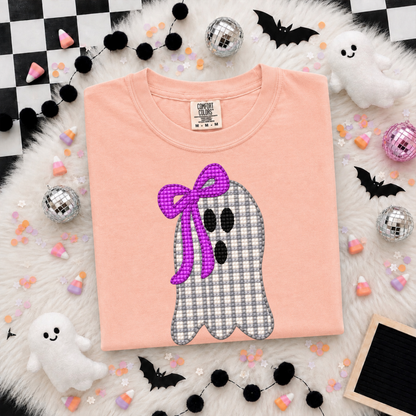 Checkered Ghost Tee