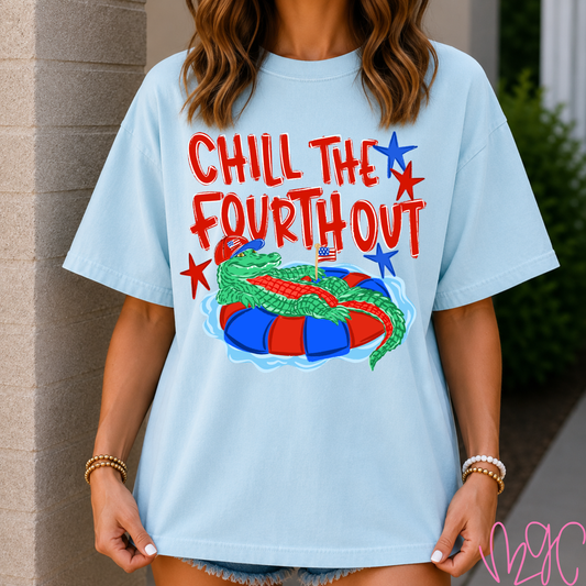 FSF-Chill The Fourth Out (Hat) Tee