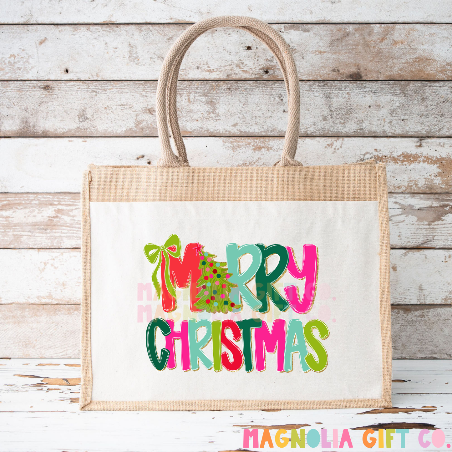 Merry Christmas Tote Bag