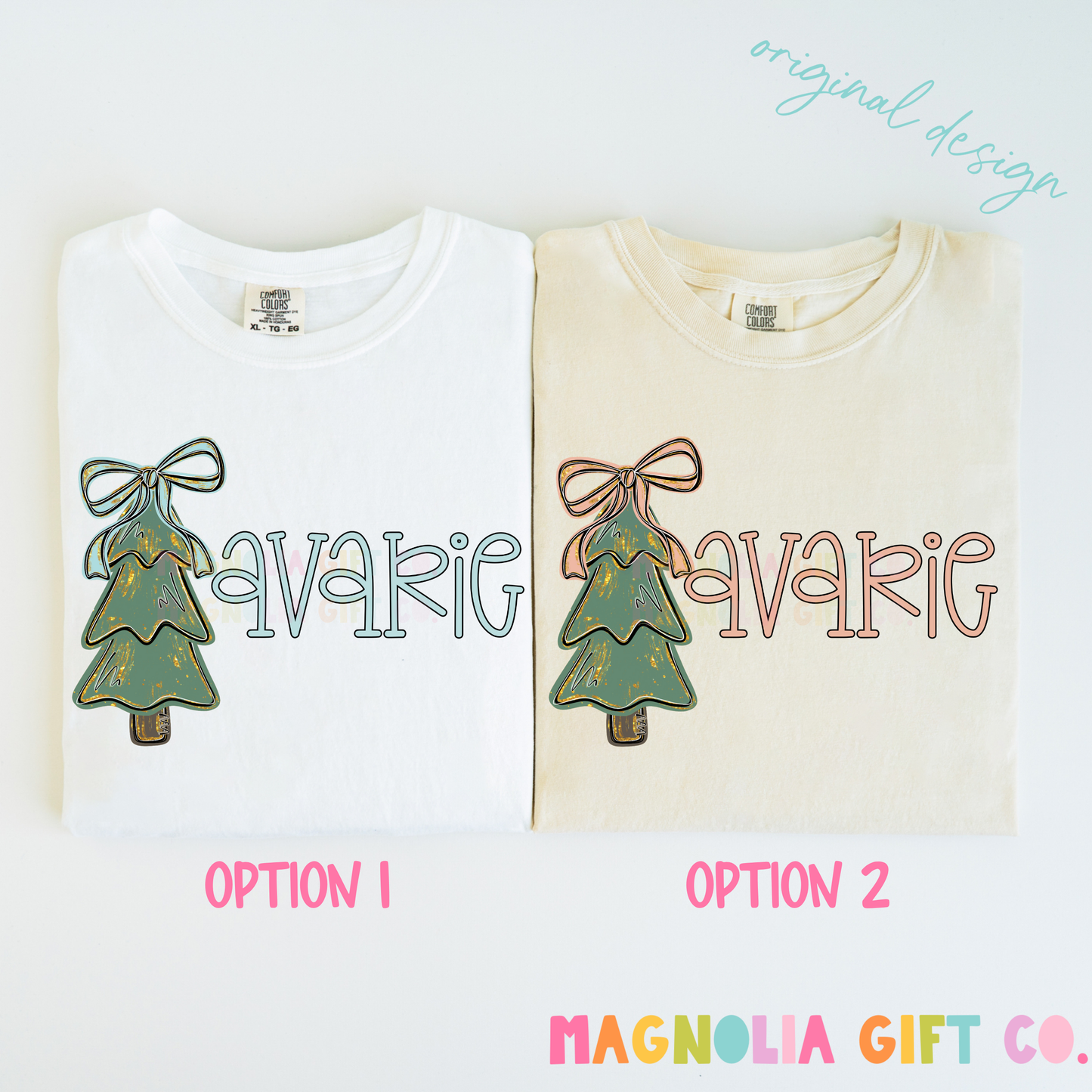 Preppy Tree Name Tee