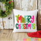 Merry Christmas Throw Pillow