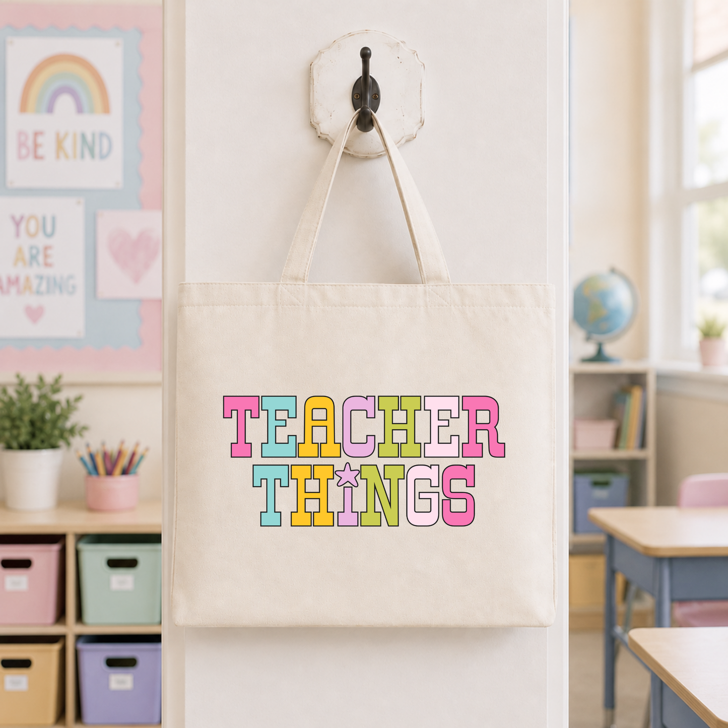 Teacher Things Tote Bag