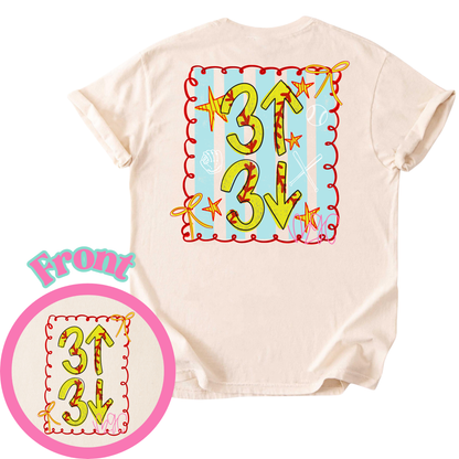 3 Up-3 Down Softball Tee