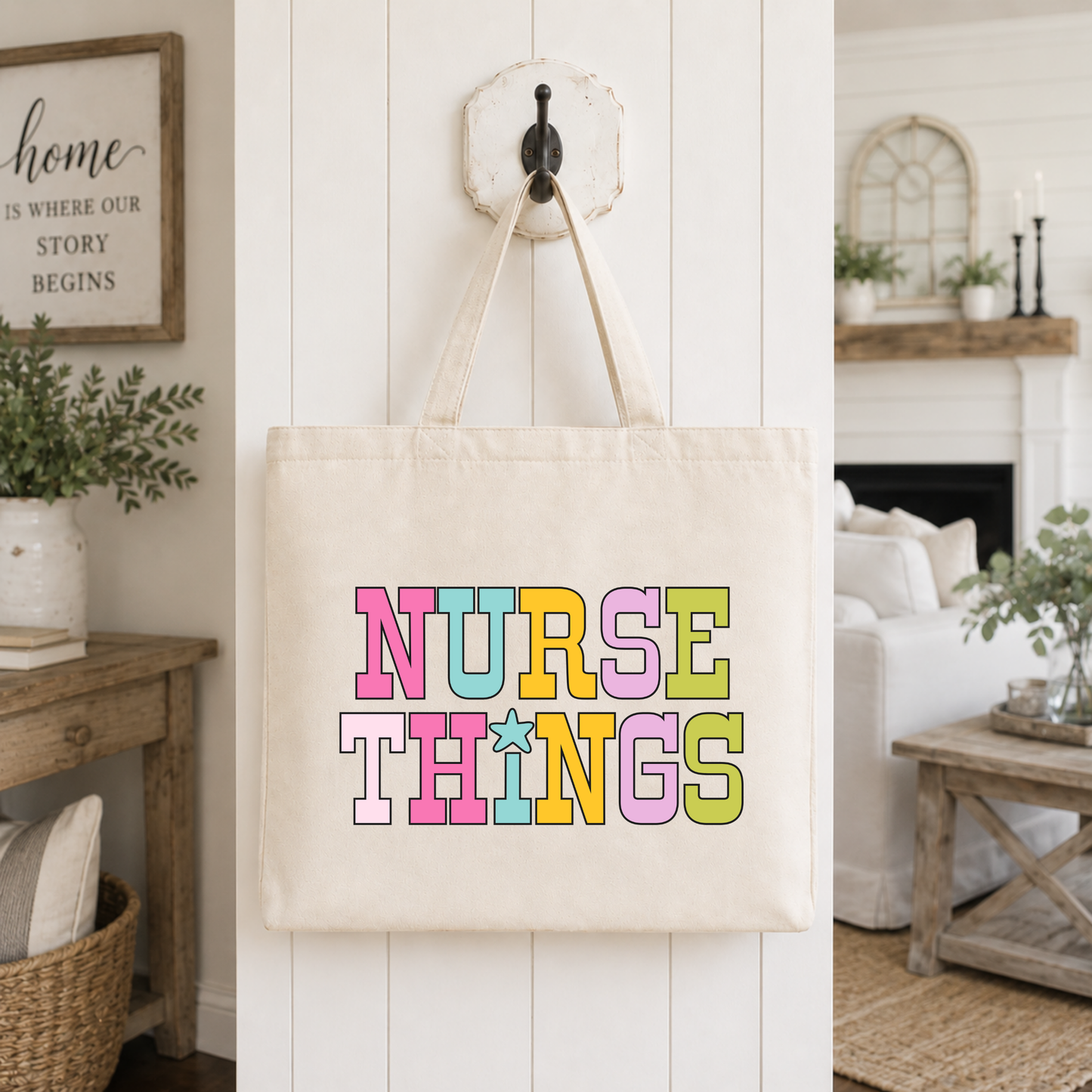 Nurse Things Tote Bag