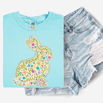 Flower Bunny Tee