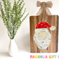 Painted Santa Cutting Board
