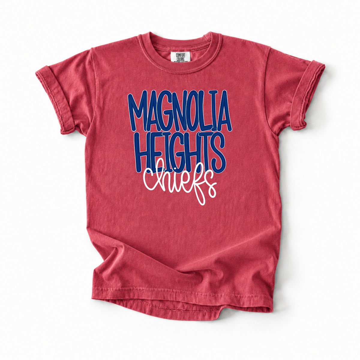 Bubble Magnolia Heights Chiefs (Navy) Tee