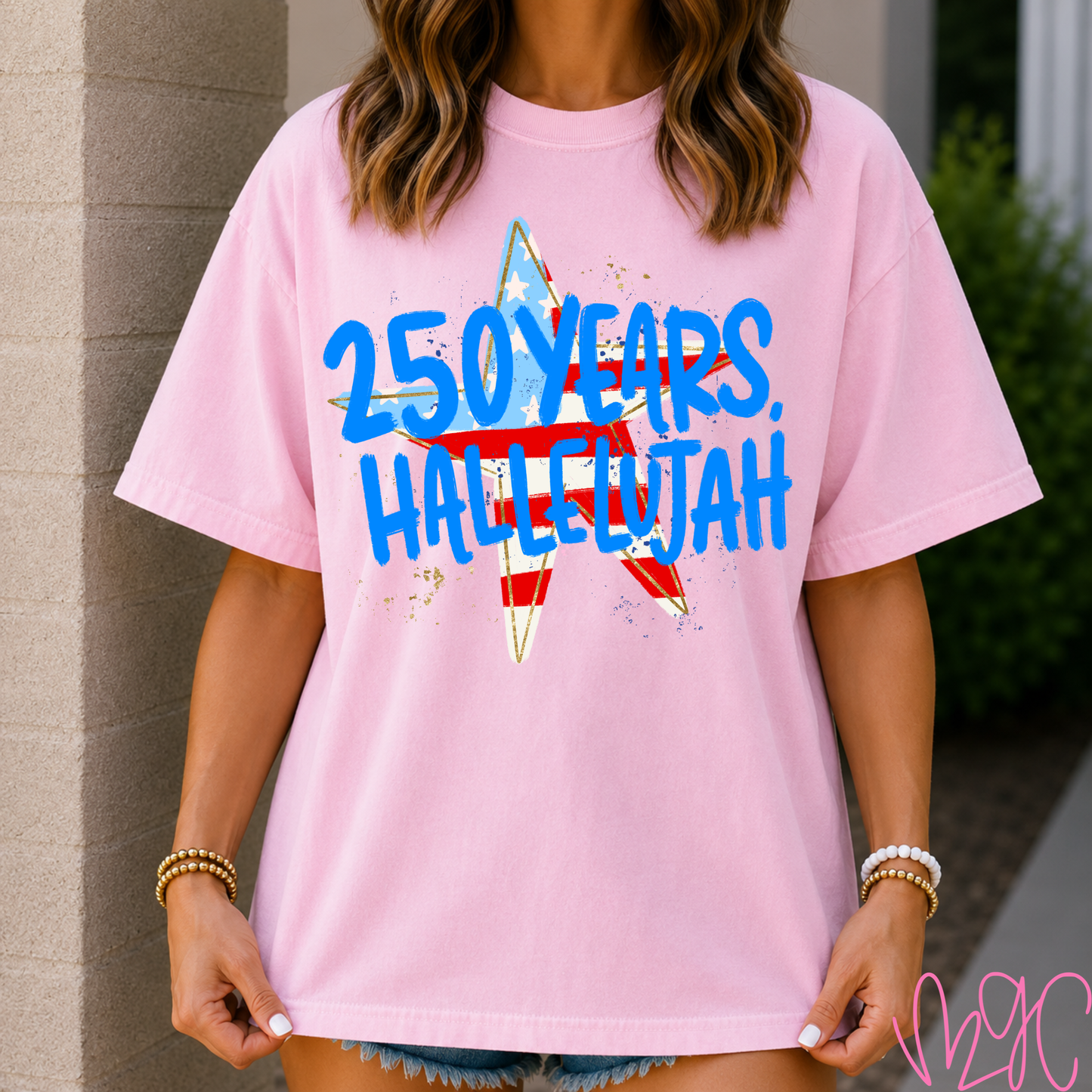 FSF-250 Years-Hallelujah (Blue) Tee