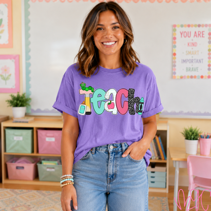 Pastel Teach Tee